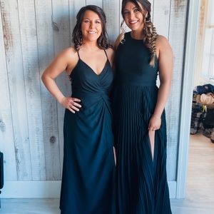 Black bridesmaid dress - Azazie